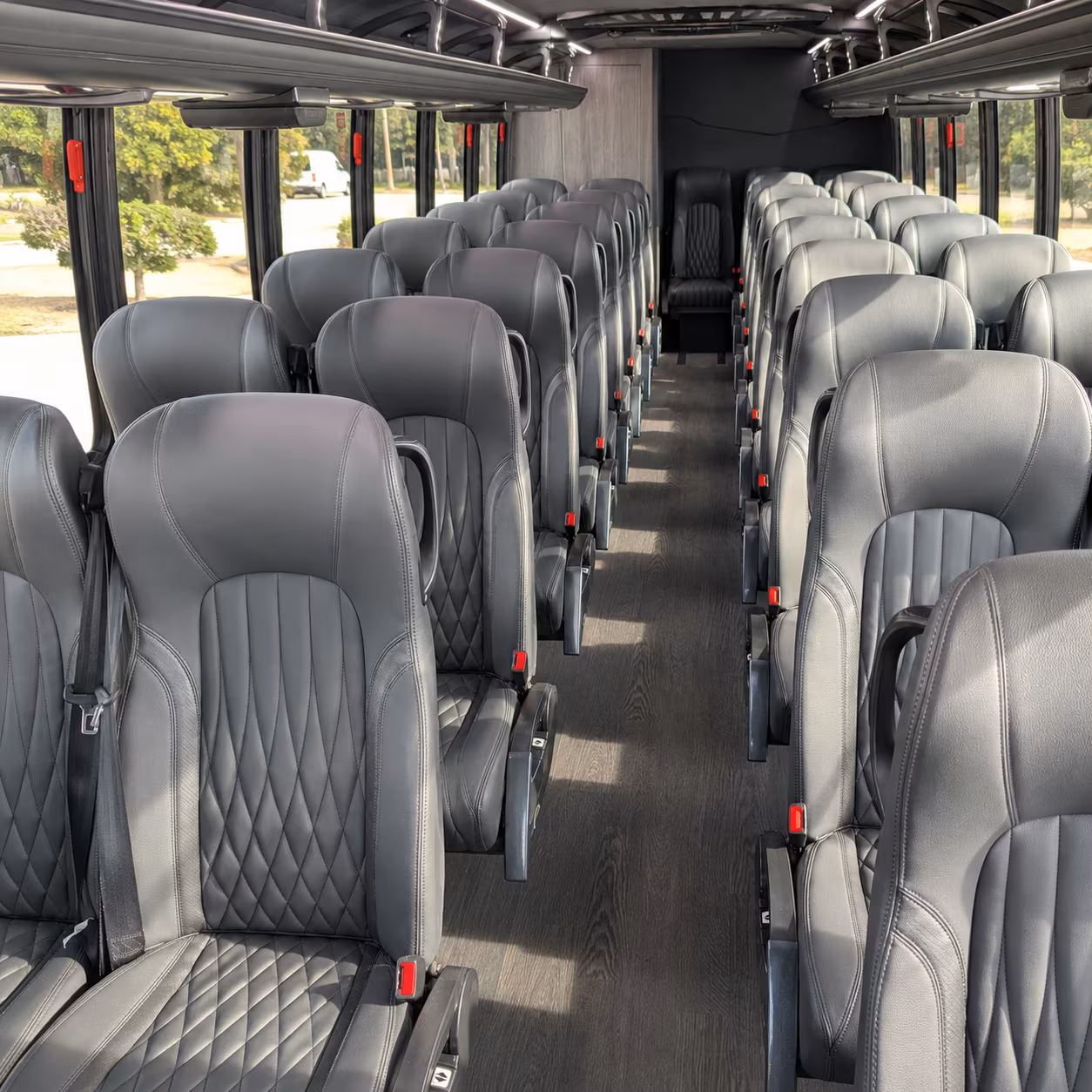costa mesa airport transportation onboard seating